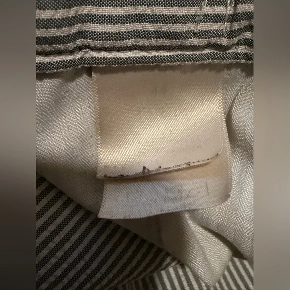 Haggar Men's Striped Flat Front Shorts - Picture 5 of 5